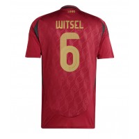 Maglia Calcio Belgio Axel Witsel #6 Prima Divisa Europei 2024 Manica Corta